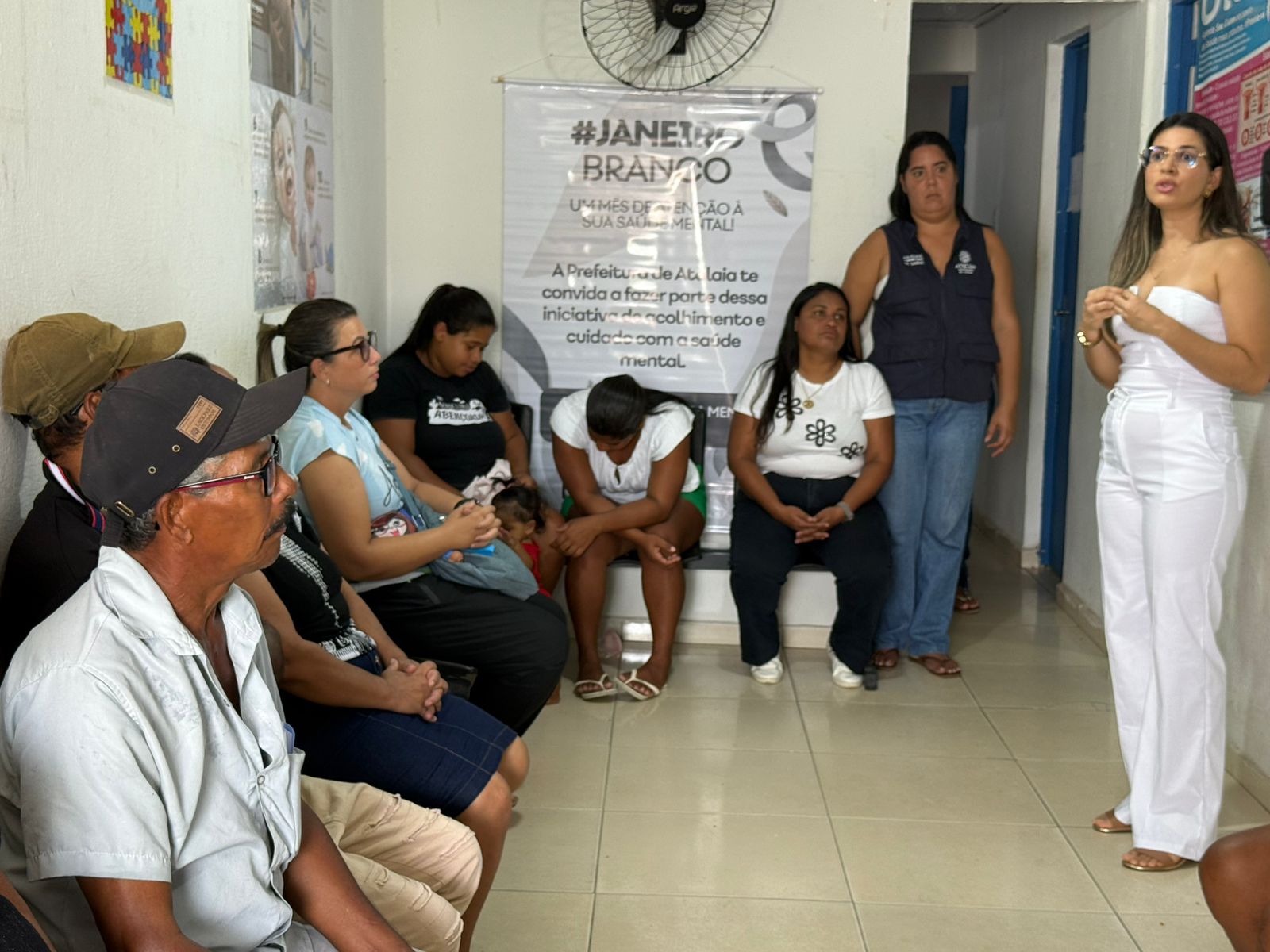 Saúde mental e prevenção à hanseníase são temas de palestra promovida pela Prefeitura de Atalaia